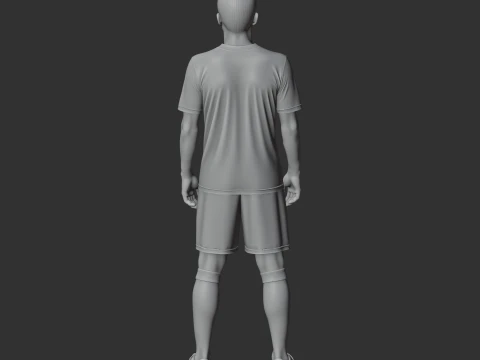 Rafael van der Vaart 3D Model