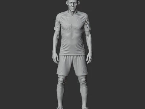 Robben Figurine 3D Model