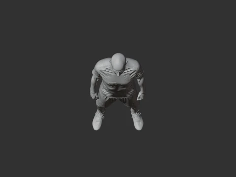 Robben Figurine 3D Model
