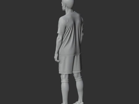 Rafael van der Vaart 3D Model