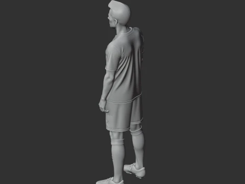 Rafael van der Vaart 3D Model