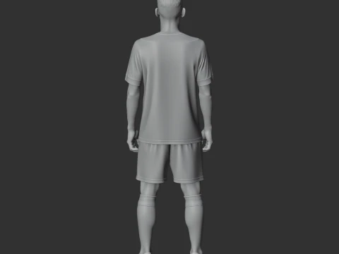 Roberto Firmino Figurine 3D Model