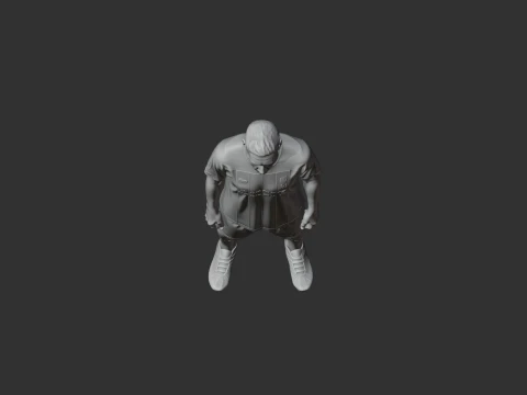 Roberto Firmino Figurine 3D Model