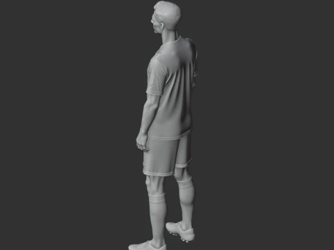 Ryan Giggs Figurine 3D Model