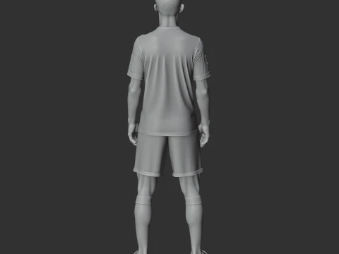 Ryan Giggs Figurine 3D Model