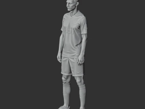 Ryan Giggs Figurine 3D Model