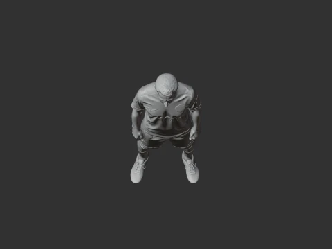 Ryan Giggs Figurine 3D Model