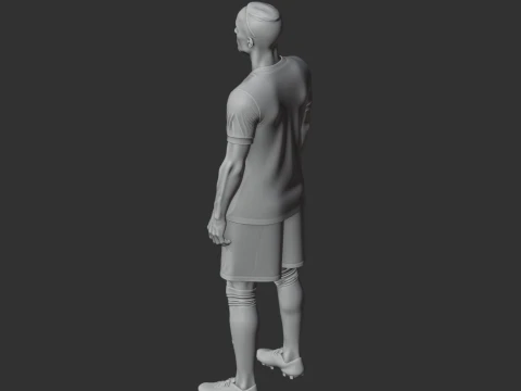 Sadio Man Figurine 3D Model