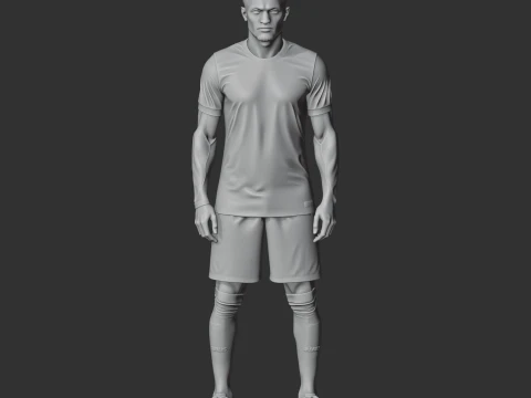 Sadio Man Figurine 3D Model