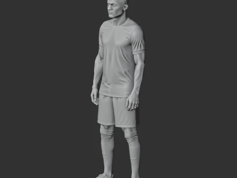 Sadio Man Figurine 3D Model