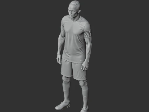 Sadio Man Figurine 3D Model