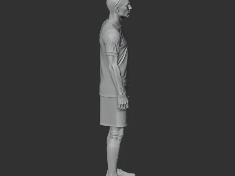 Sadio Man Figurine 3D Model