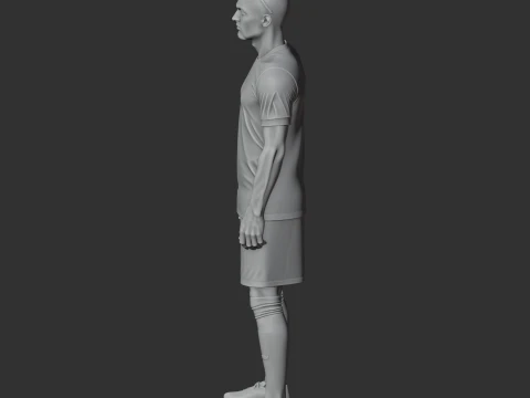 Sadio Man Figurine 3D Model
