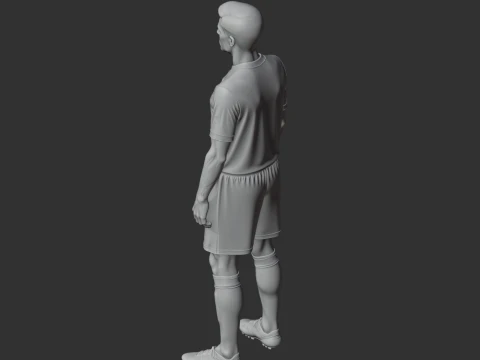 Steven Gerrard Figurine 3D Model