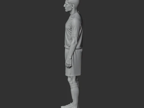 Steven Gerrard Figurine 3D Model