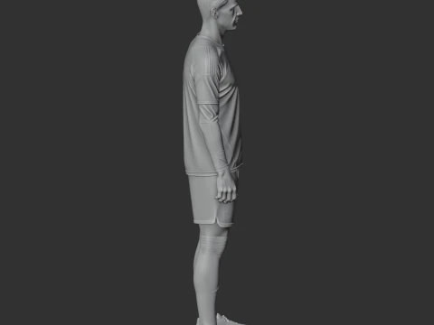 Thibaut Courtois 3D Model