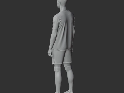 Thibaut Courtois 3D Model