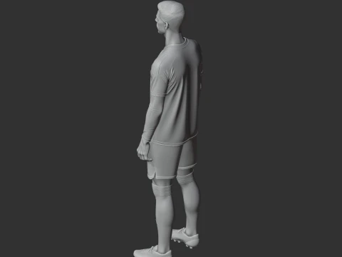 Thibaut Courtois 3D Model