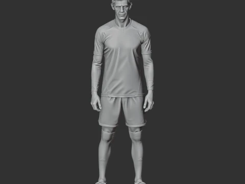 Thibaut Courtois 3D Model