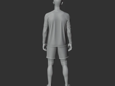 Thibaut Courtois 3D Model