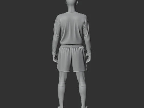 Thierry Henry Figurine 3D Model