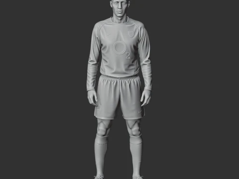 Thierry Henry Figurine 3D Model