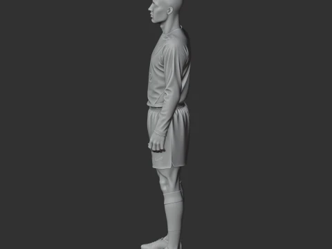 Thierry Henry Figurine 3D Model