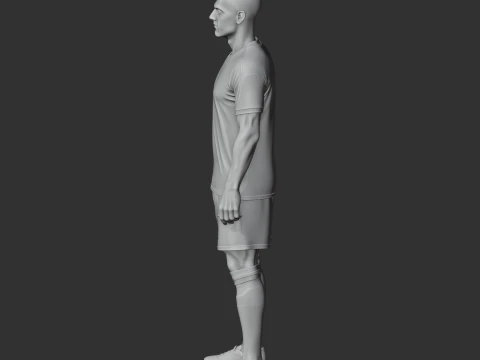 Toni Kroos 3D Model