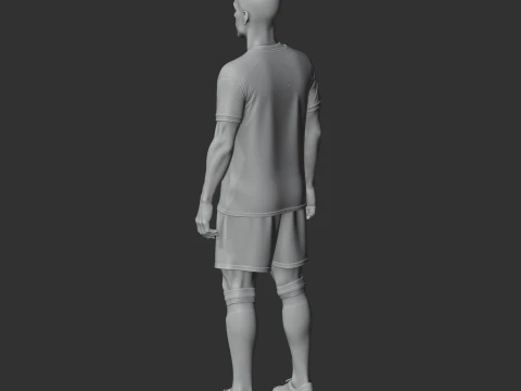 Toni Kroos 3D Model