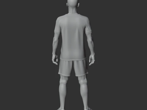 Toni Kroos 3D Model