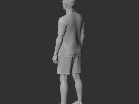 Vincius Jnior 3D Model