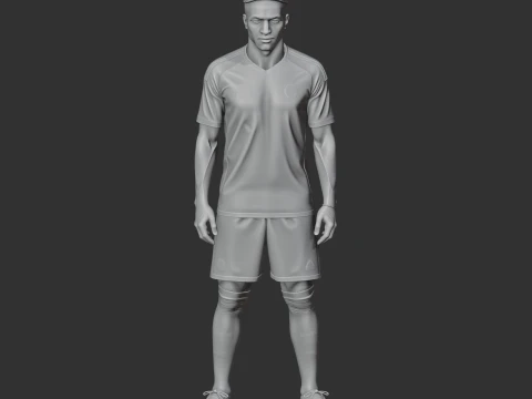 Vincius Jnior 3D Model