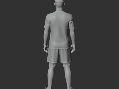 Vincius Jnior 3D Model