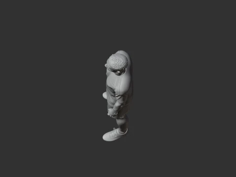 Vincius Jnior 3D Model