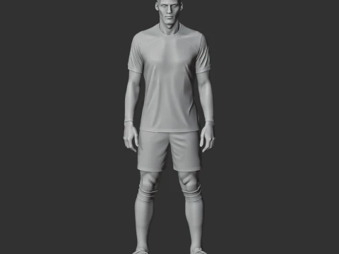 Virgil van Dij Fguine 3D Model
