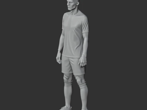 Virgil van Dij Fguine 3D Model