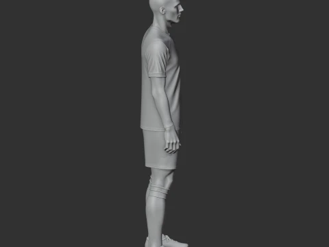 Virgil van Dij Fguine 3D Model