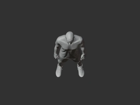 Virgil van Dij Fguine 3D Model