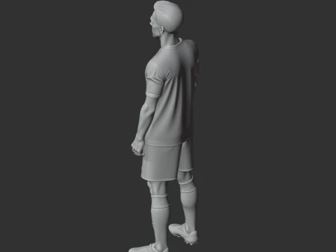 Xavi Figurine 3D Model