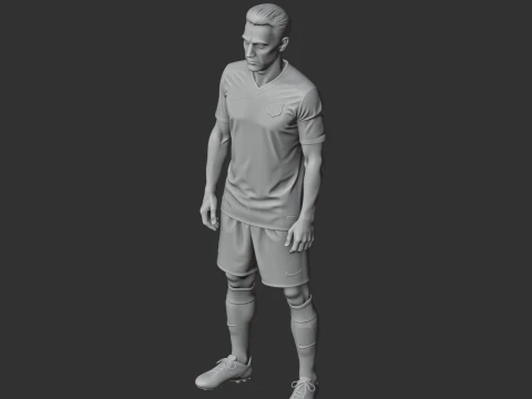 Xavi Figurine 3D Model