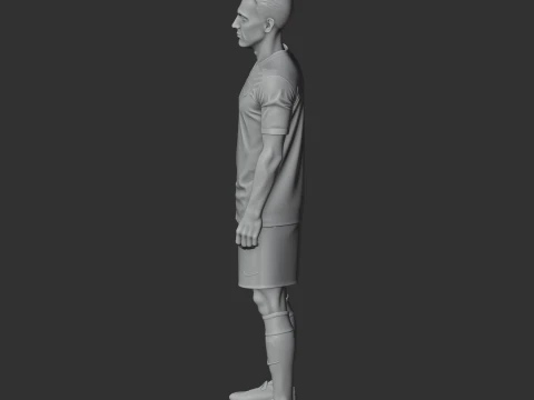 Xavi Figurine 3D Model