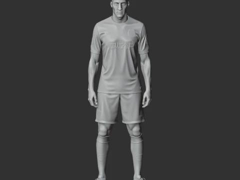 Yaya Tour Figurine 3D Model