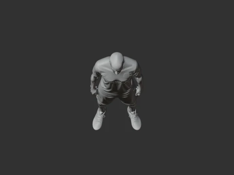 Yaya Tour Figurine 3D Model