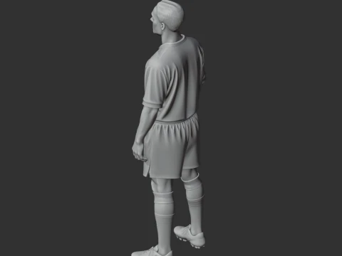 JayJay Okocha Figurine 3D Model