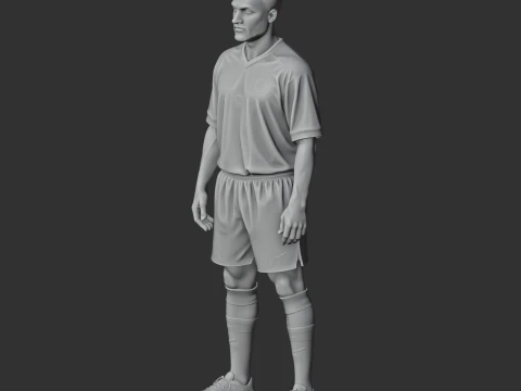 JayJay Okocha Figurine 3D Model
