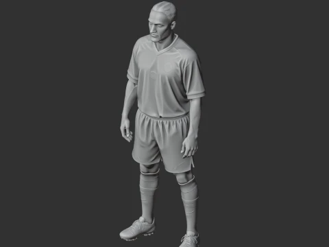 JayJay Okocha Figurine 3D Model