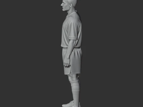 JayJay Okocha Figurine 3D Model