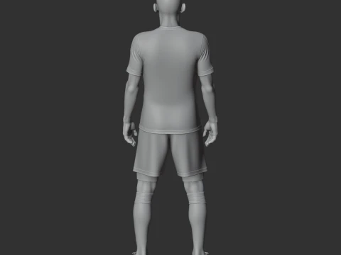 Robben Figurine 3D Model