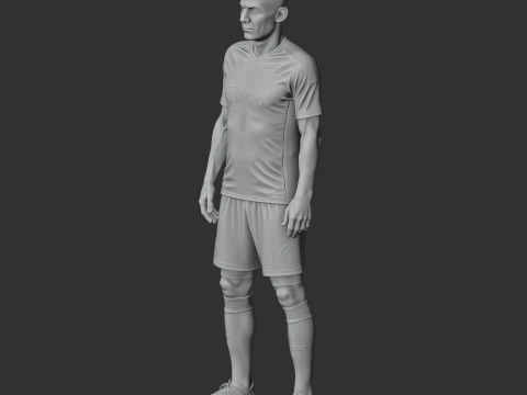 Robben Figurine 3D Model