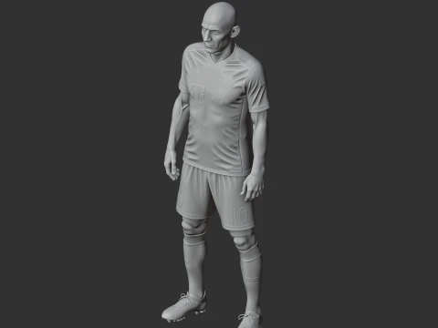 Robben Figurine 3D Model